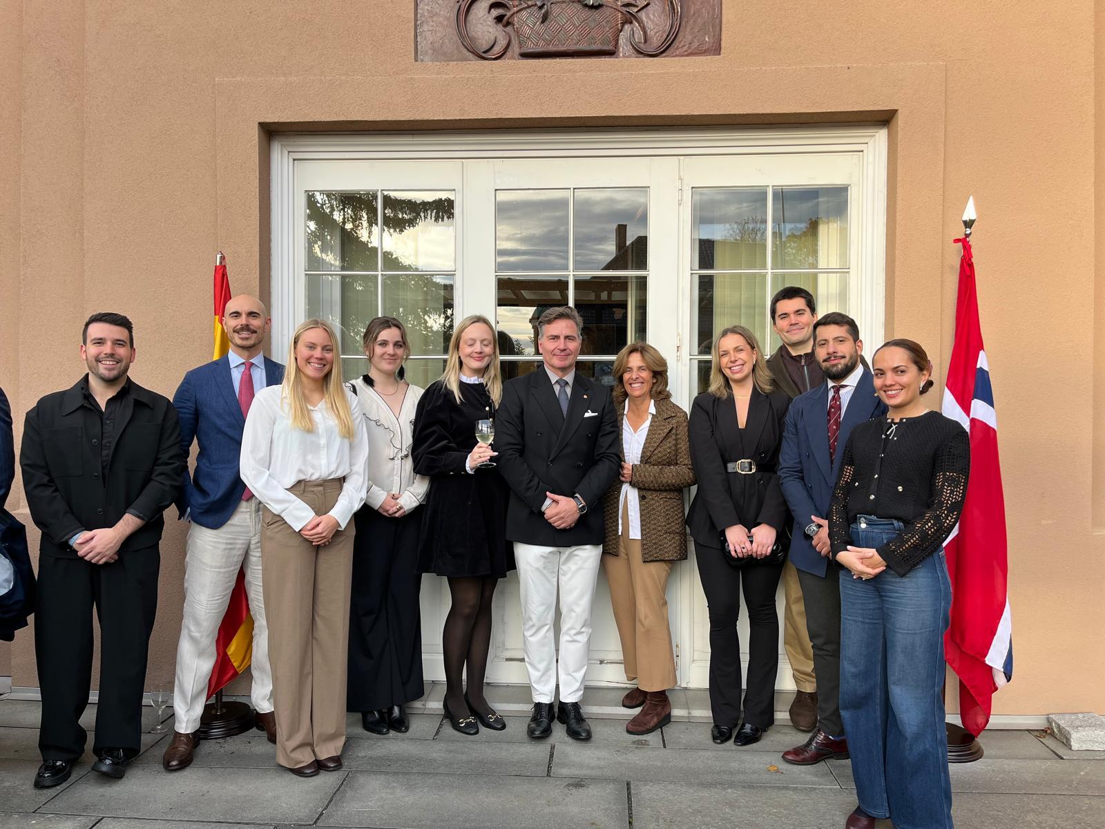 SNHK Young Professionals at the Spanish Embassy